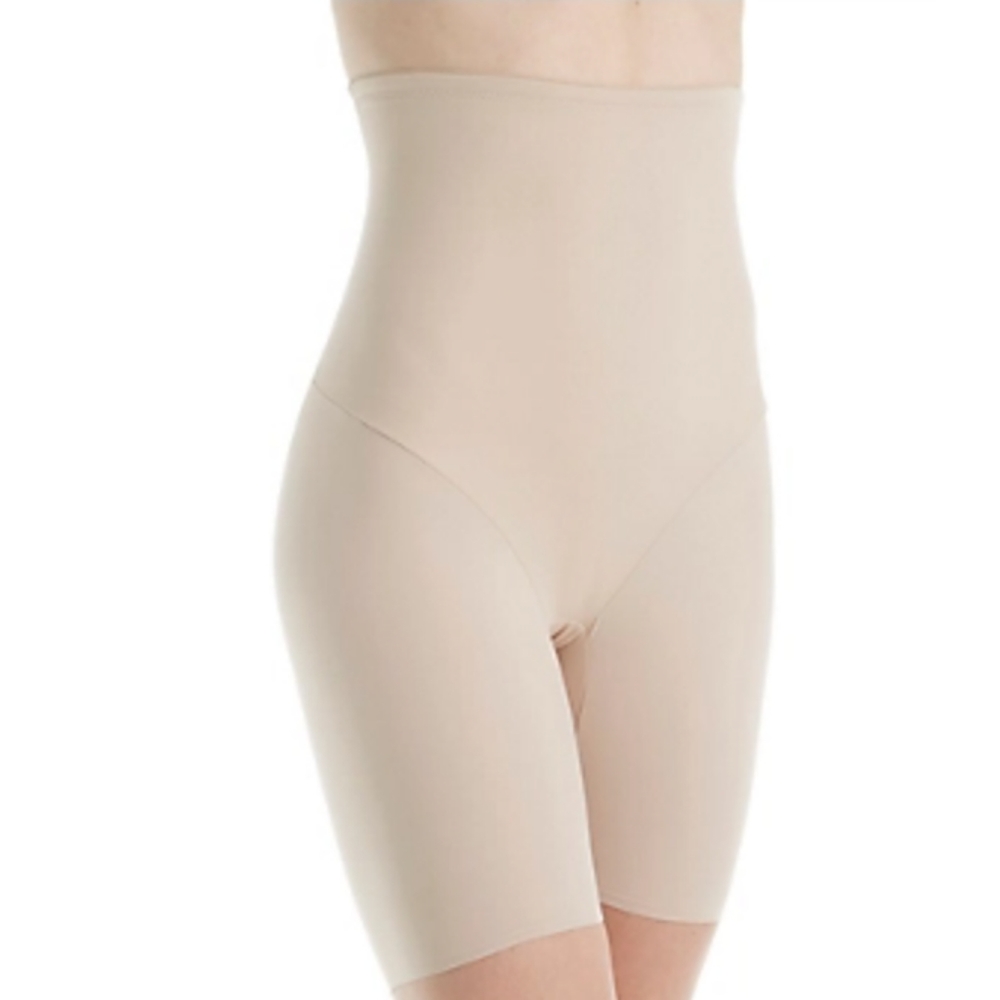 Naomi & Nicole Luxe Shaping Hi-Waist Thigh Slimmer w/ Back Magic